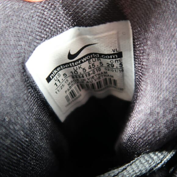 Nike Shoes Mens 11.5 Football Cleats Lunarbeast Strike Pro Sport Athletic Grey - Picture 7 of 13